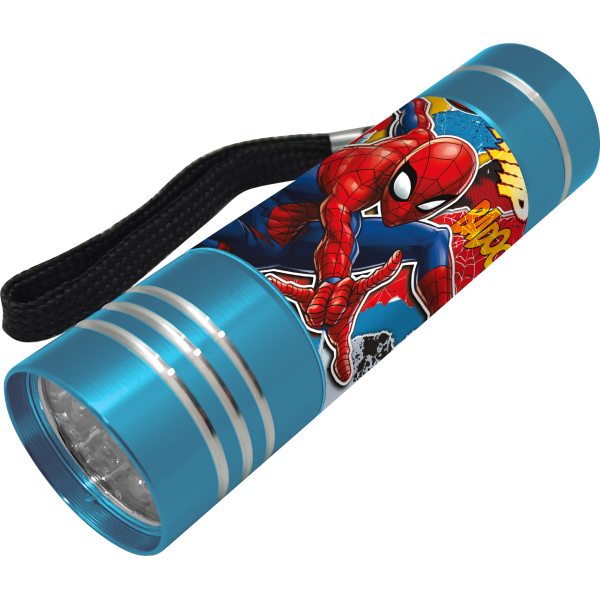 Žibintuvėlis Spiderman 9 cm žydras